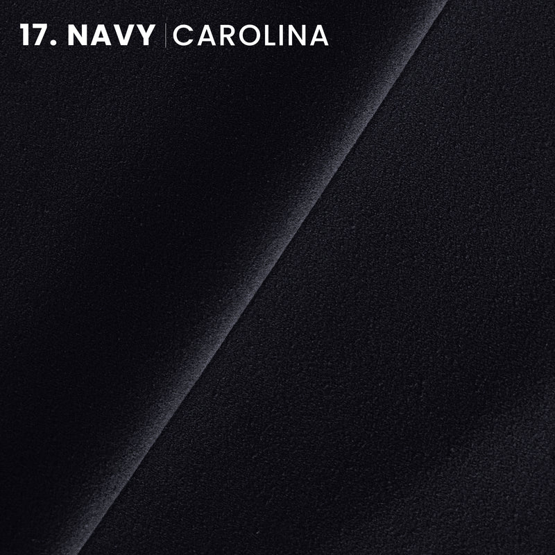 Navy CAROLINA Leather | Italy Oiled-Dry Tough Suede Leather