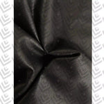 OUTLET - Faux Black Leather - (DISCOUNTED ITEM)
