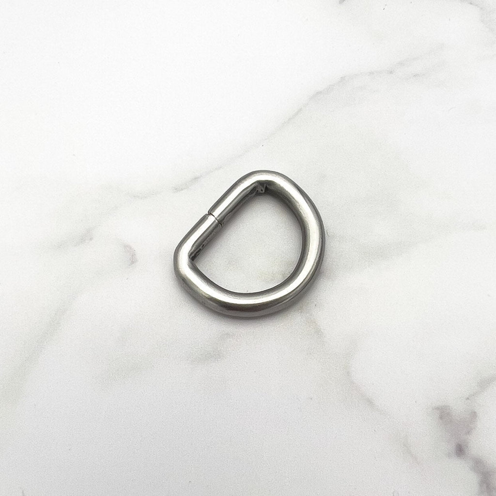 16mm D Ring | Nickle 