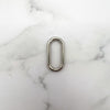 O Ring | Shiny Nickel Loop 28mm ID
