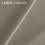 earth color tone carolina suede cow leather hide