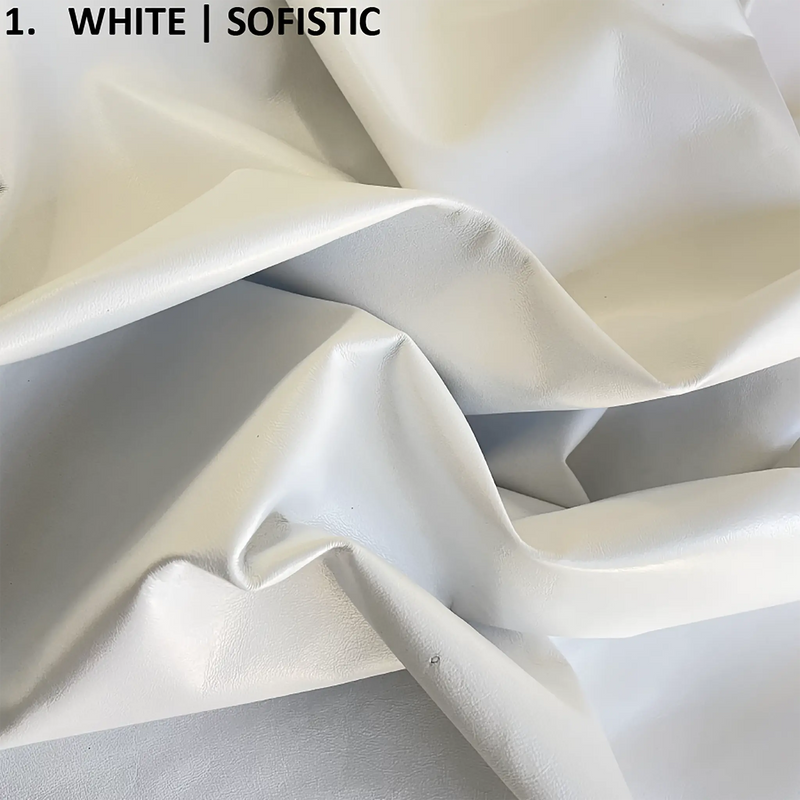 sophistic white lamb leather soft to the touch