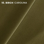 birch color tone carolina suede cow leather hide