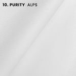 purity color tone pigmented alps shrunk pebble embossed cow leather hide