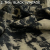 VINTAGE SERIES Leather Collection ( LAMB SKINS) | Full Hide ( 5 ~ 8 SqFt) tan/black