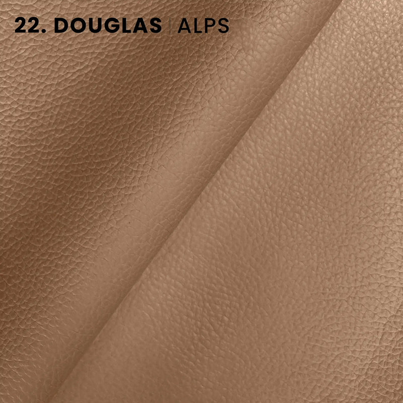 douglas color tone pigmented alps shrunk pebble embossed cow leather hide