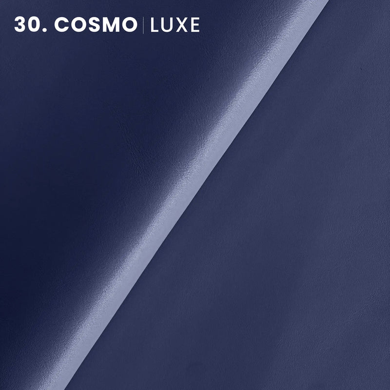 cosmo color tone luxe full grain (highest grade) bovine cow leather semi-aniline, slightly satin, almost matte chrome tanned soft leather hide best for leather goods