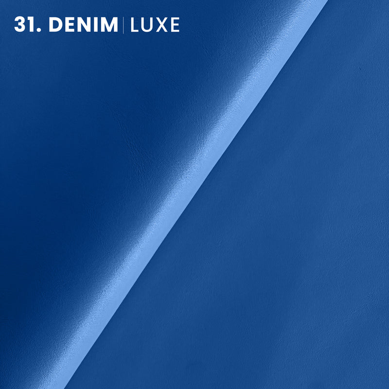 --Demin LUXE Leather | Italian Napa Smooth Grain Leather | In-Stock