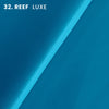 reef color tone luxe full grain (highest grade) bovine cow leather semi-aniline, slightly satin, almost matte chrome tanned soft leather hide best for leather goods