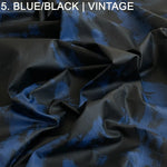 VINTAGE SERIES Leather Collection ( LAMB SKINS) | Full Hide ( 5 ~ 8 SqFt) blue black