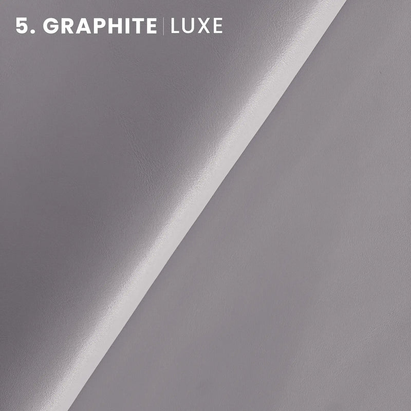graphite luxe neutral color tone full grain (highest grade) bovine cow leather semi-aniline slightly satin almost matte chrome tanned leather hide for leather goods