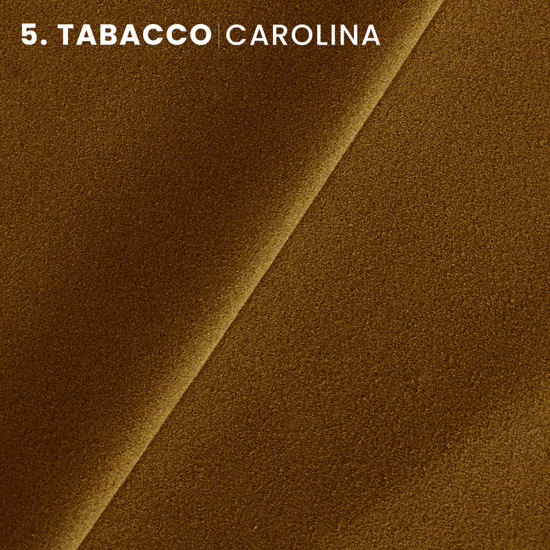 Tabacco CAROLINA Leather | Italian Oiled-Dry Tough Suede Leather | In-Stock