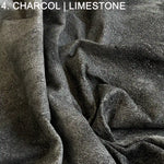 charcol color tone limestone distress leather lambskins