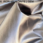 ironmeteorite tone metallic lambskins