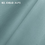 cielo color tone alps embossed leather hide