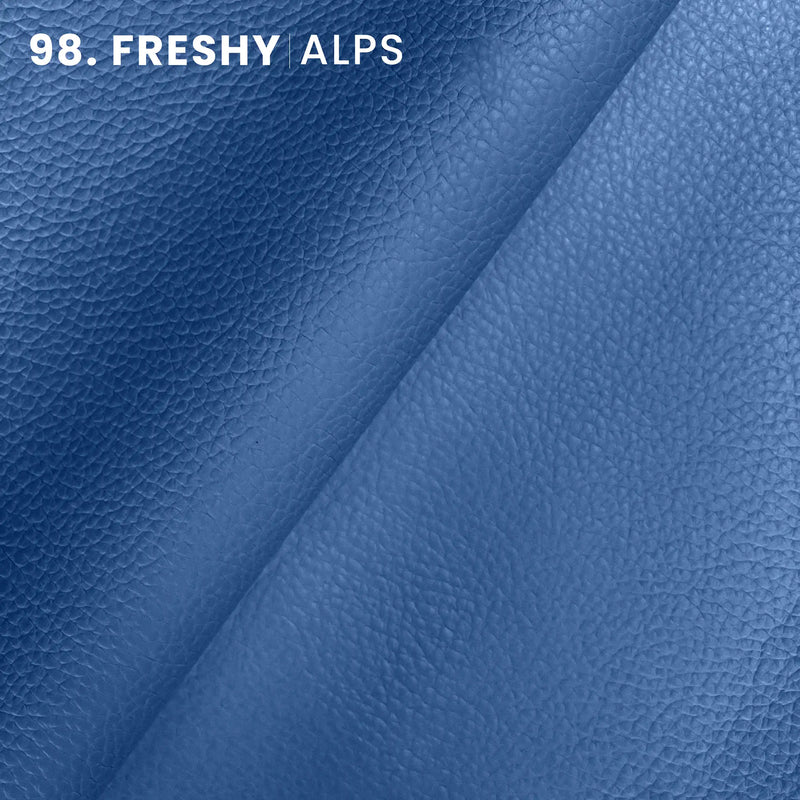 freshy color tone alps embossed leather hide