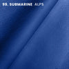 Submarine color tone alps embossed leather hide