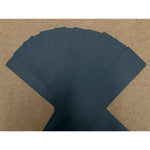 OUTLET -Black Leather Strap| 40 Straps | 19" Length x 3/4" - (DISCOUNTED ITEM)