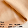 veg title tanless smooth soft lambskins leather 