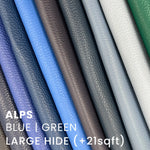 ALPS Leather Collection (BLUE | GREEN) | Leather Hide