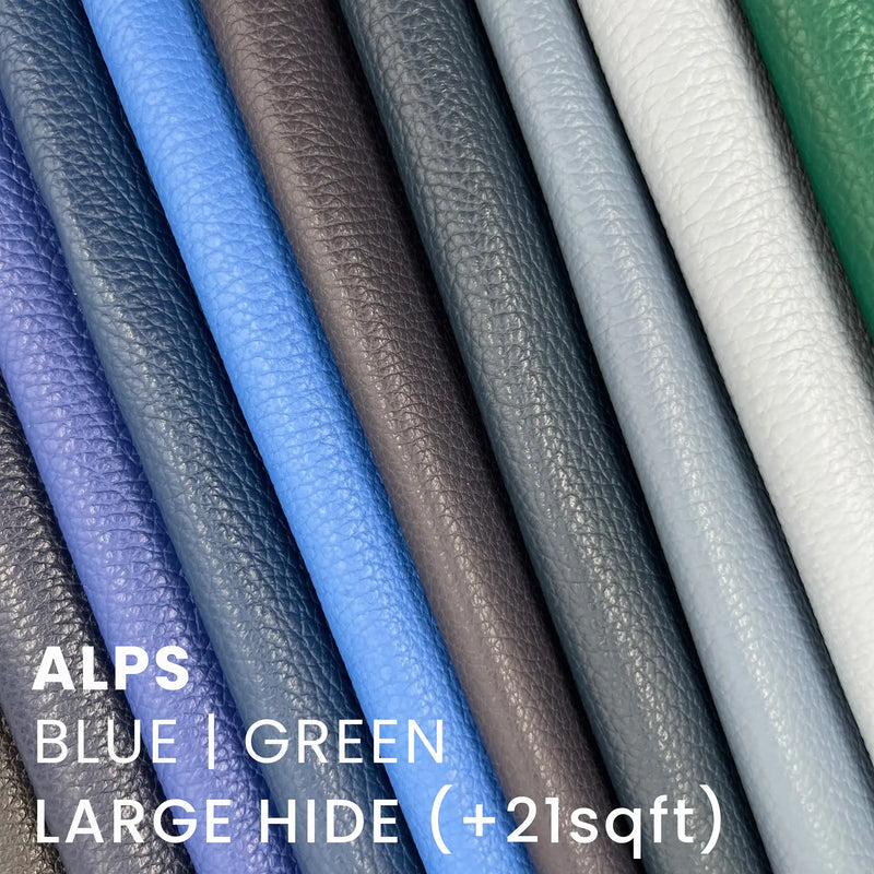 ALPS Leather Collection (BLUE | GREEN) | Leather Hide