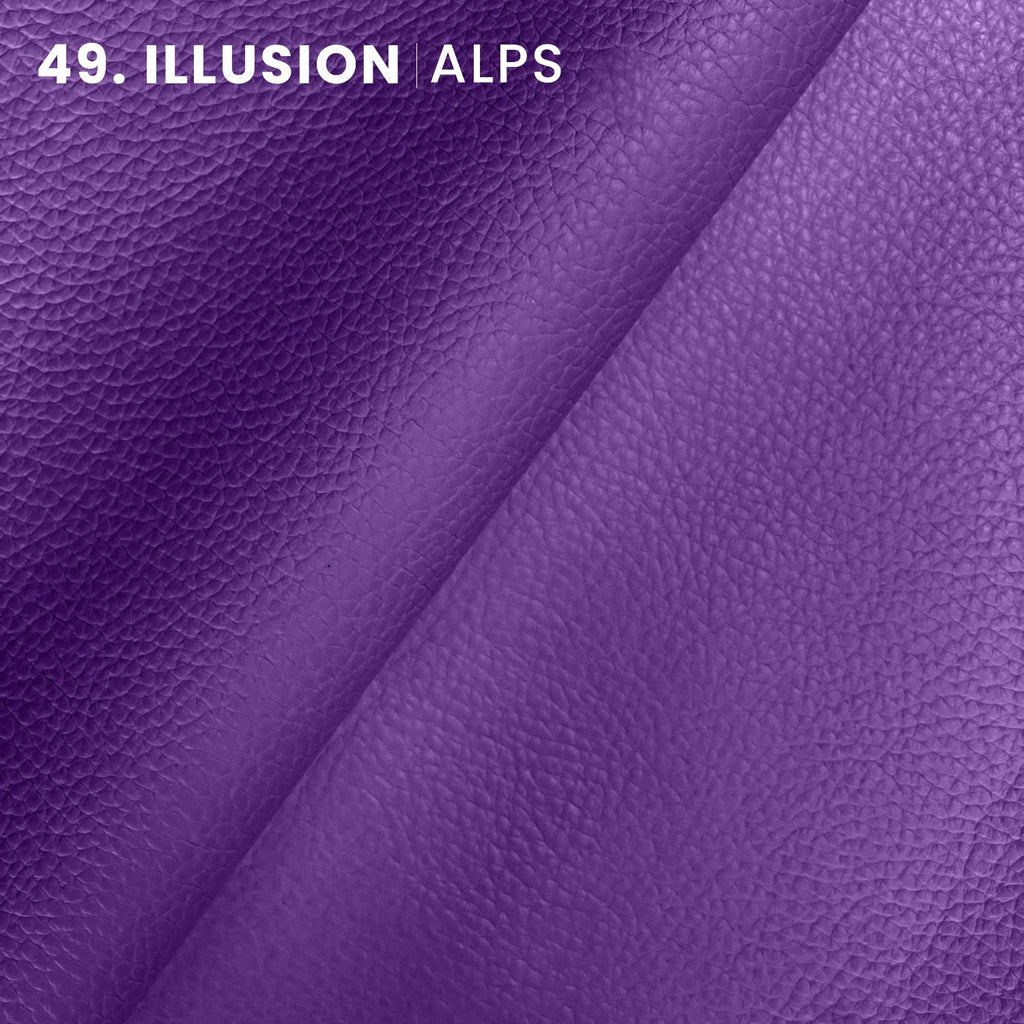 Alps pink violet color tone leather large hide 21+ square feet