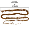 | 1LB Full Grain Veg Tan Cow Leather Laces |