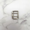 Double Tongue Buckle | Shiny Nickel 35mm