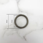 O Ring | Shiny Nickel 47.5mm ID