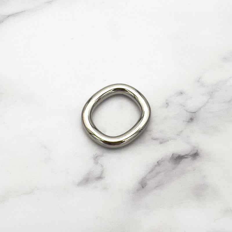 O Ring | Shiny Nickel 23mm ID